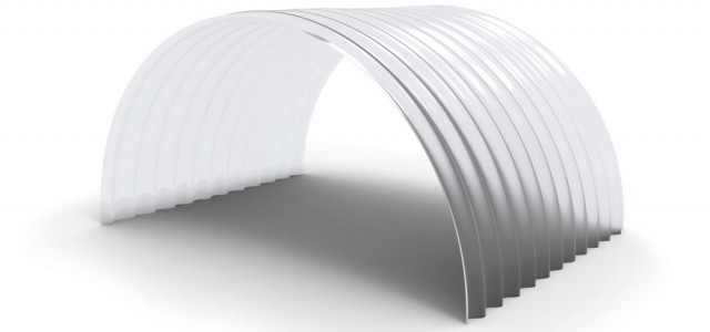Corrugated Pre-curved Roofing